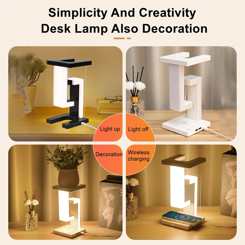 Floating Lamp With Wireless Charger