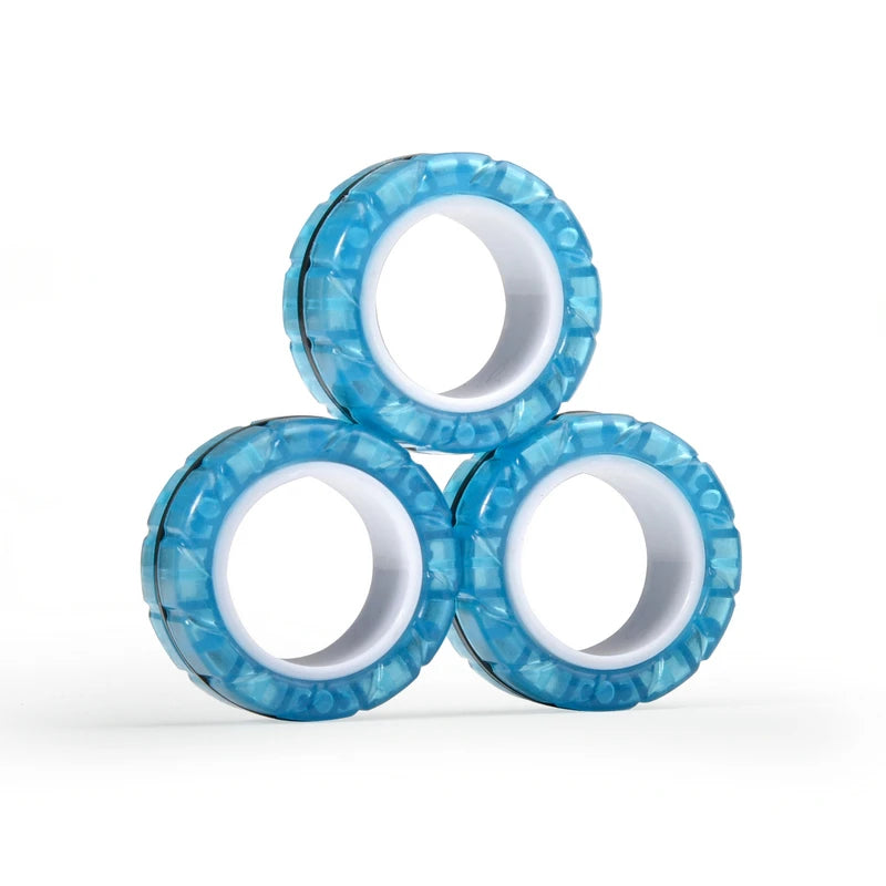 Magnetic Fidget Ring Set