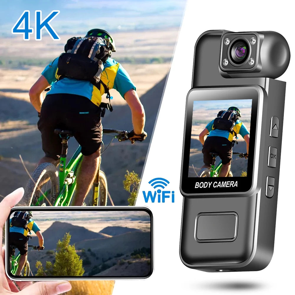 4K Mini Body Camera