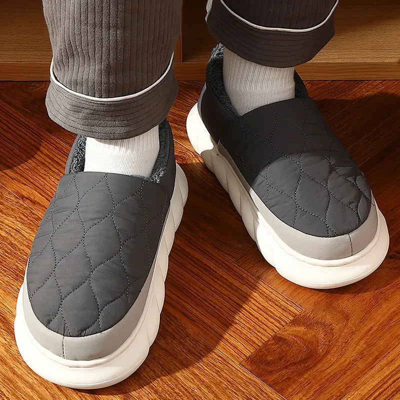Men's Plush House Slippers