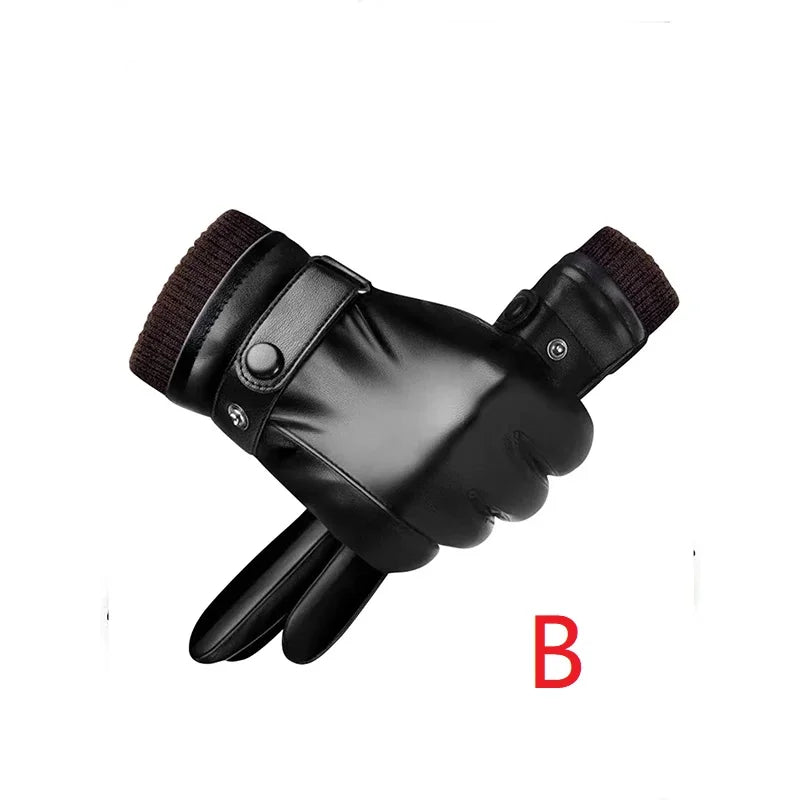 Men's Leather Driving Gloves
