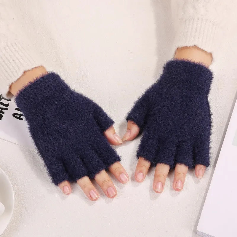 Fuzzy Writing Gloves