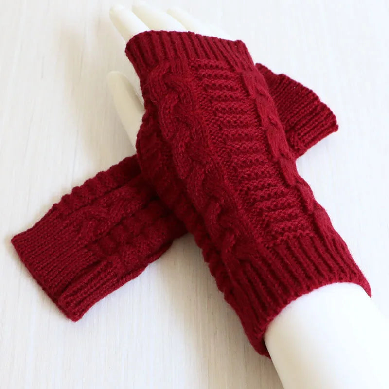 Crochet Fingerless Mittens