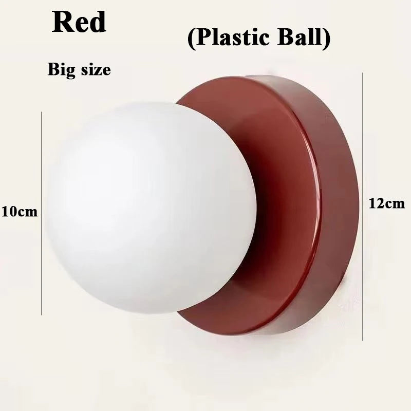 Macaron Ball Wall Lamp