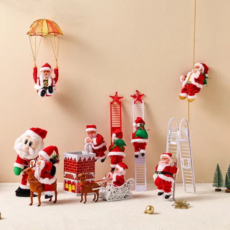 Climbing Santa Toy