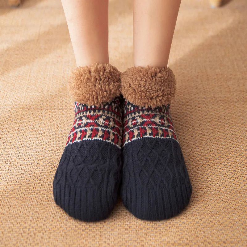 Non-Slip Winter Floor Socks