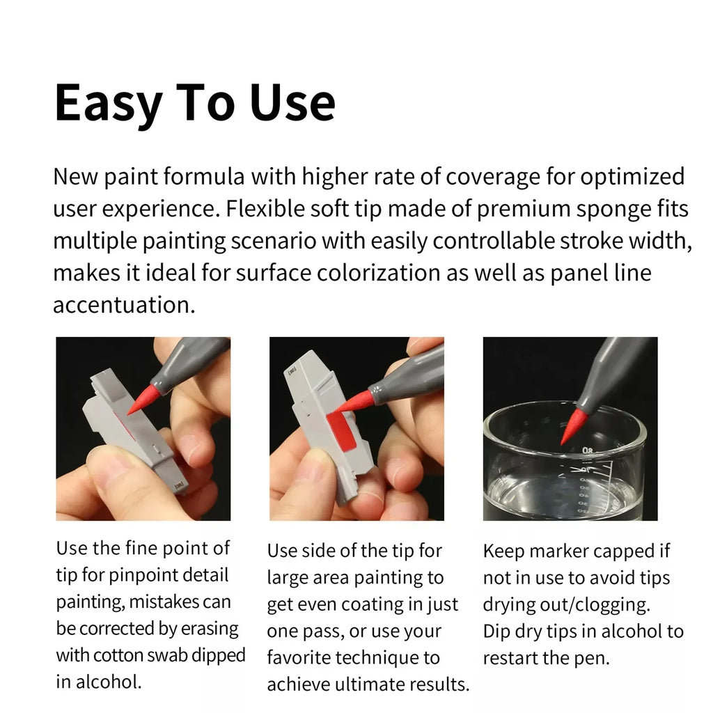 Brush Tip Marker Set