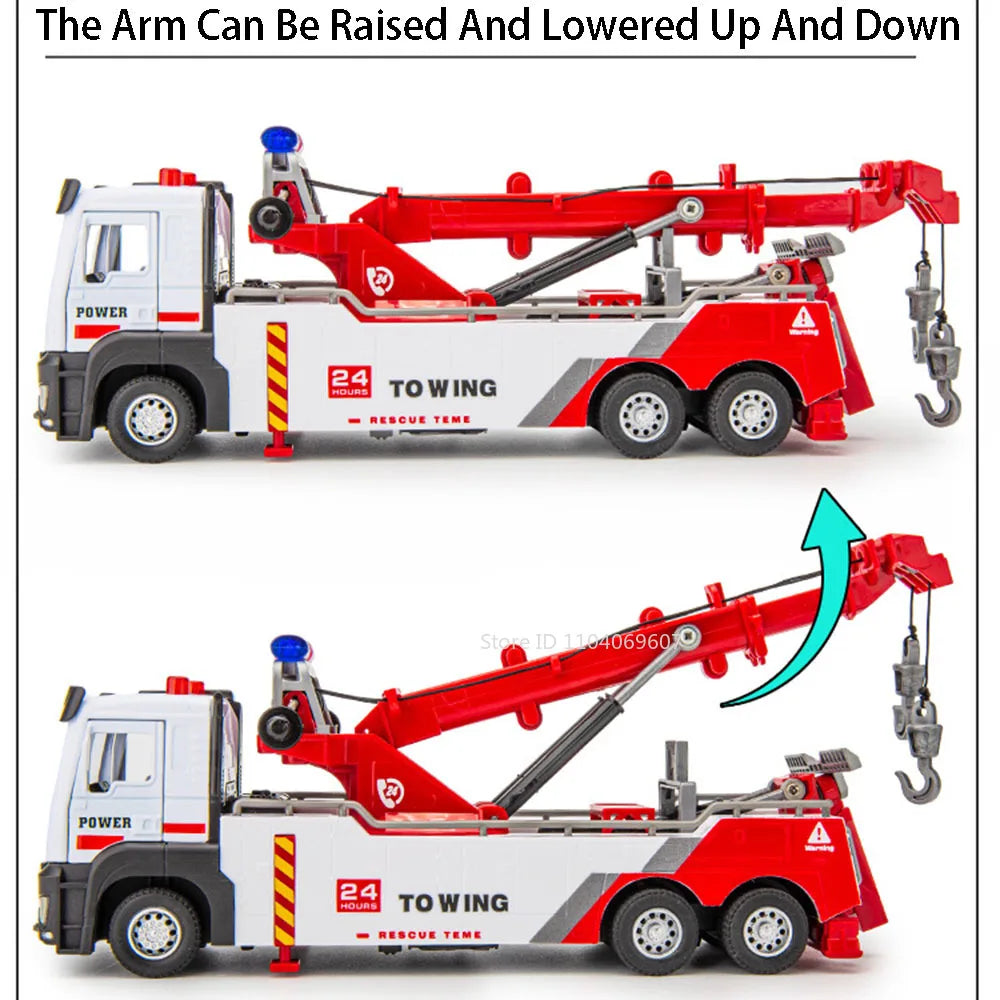 Diecast Tow Truck Toy