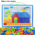 Mushroom Nail Building Puzzle