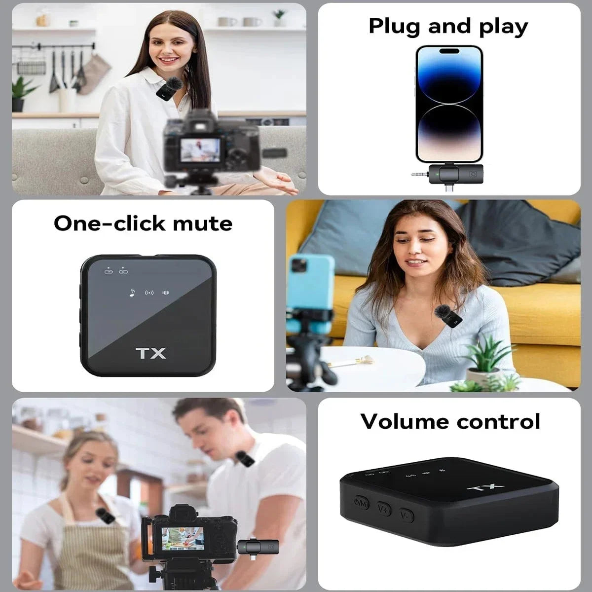 Wireless Lavalier Microphone