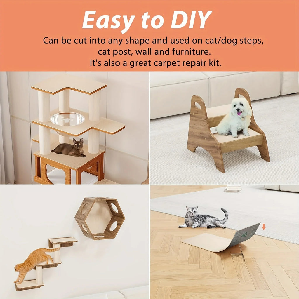 Self-Adhesive Cat Scratch Mat