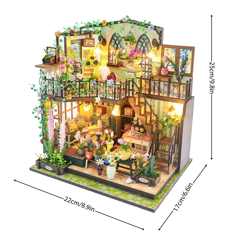 DIY Miniature Dollhouse Kit