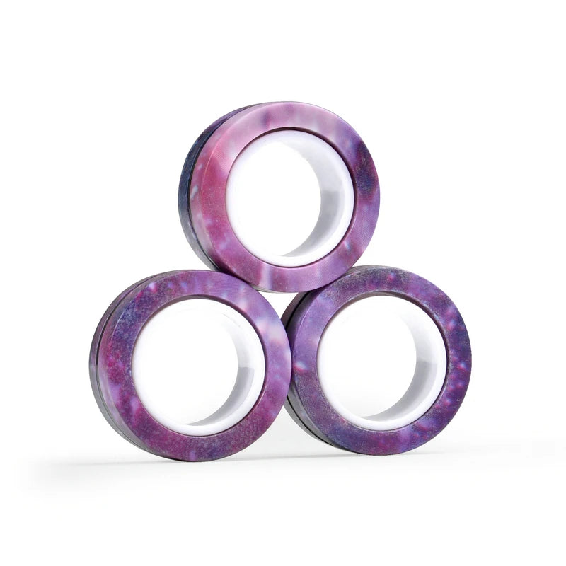 Magnetic Fidget Ring Set