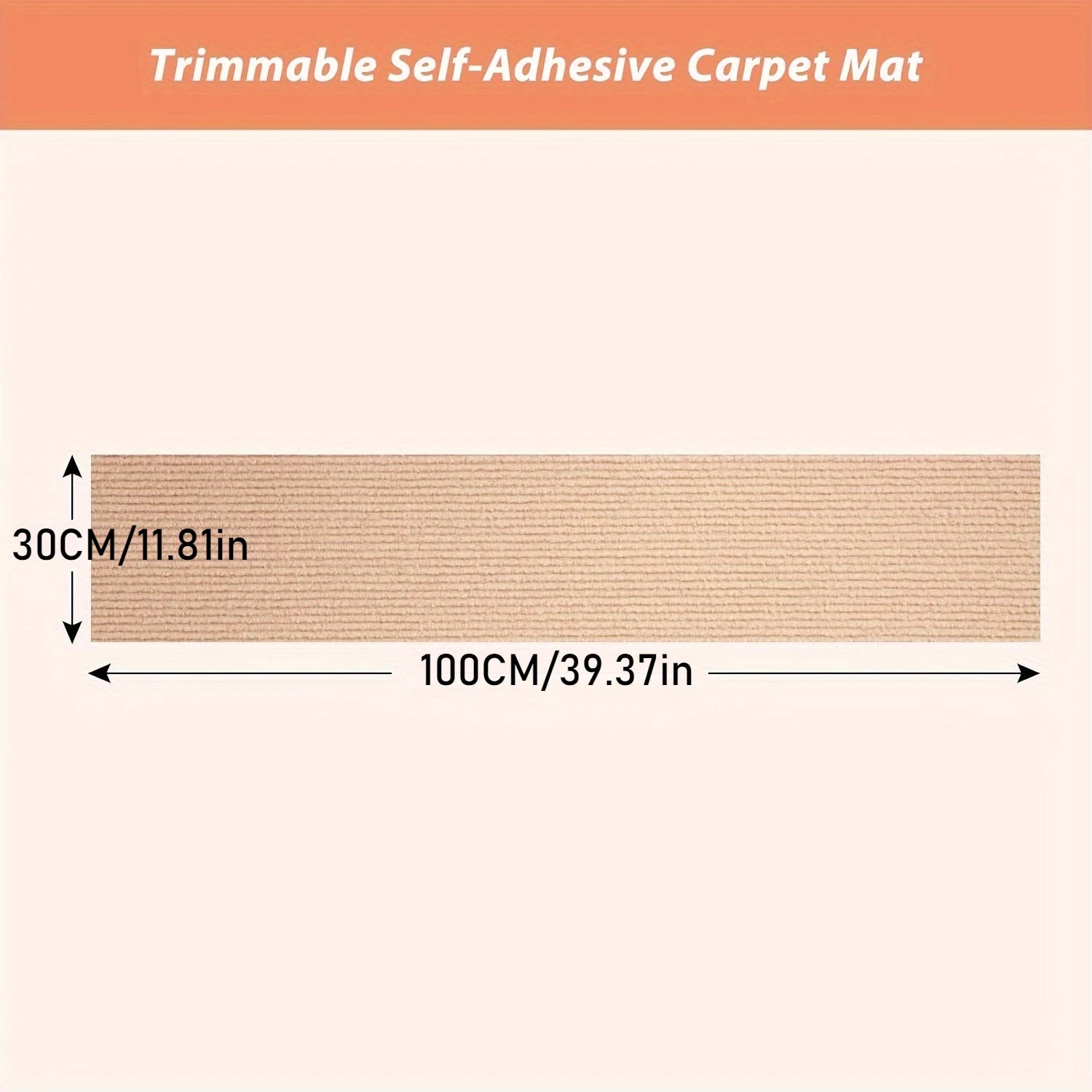 Self-Adhesive Cat Scratch Mat