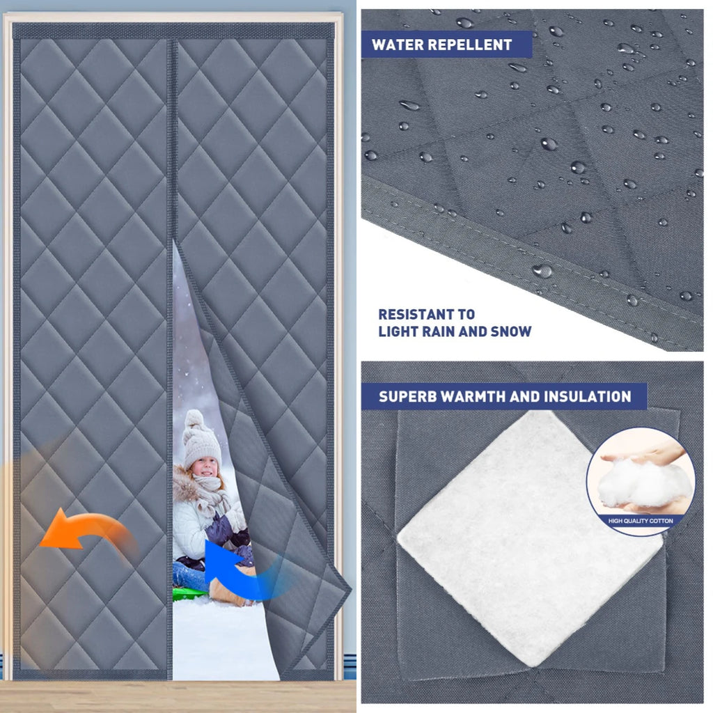 Magnetic Thermal Door Curtain