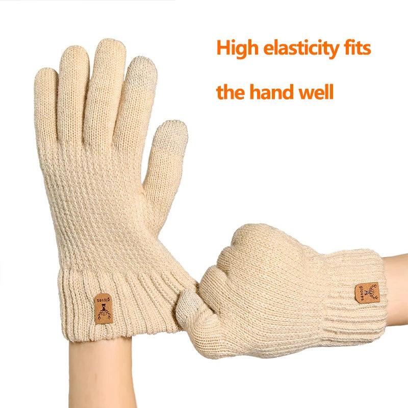 Fleece-Lined Touchscreen Gloves