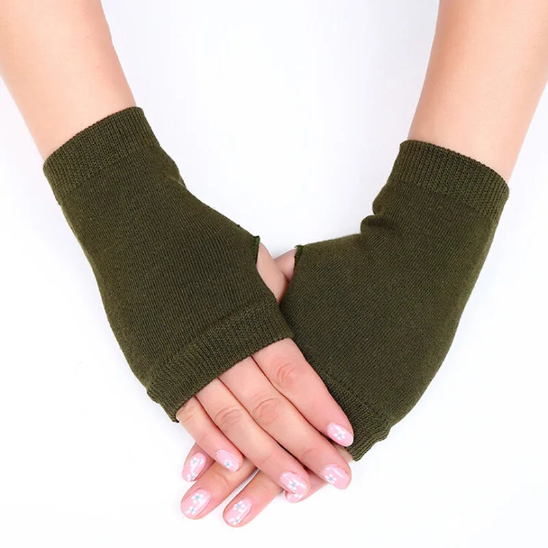 Crochet Fingerless Mittens