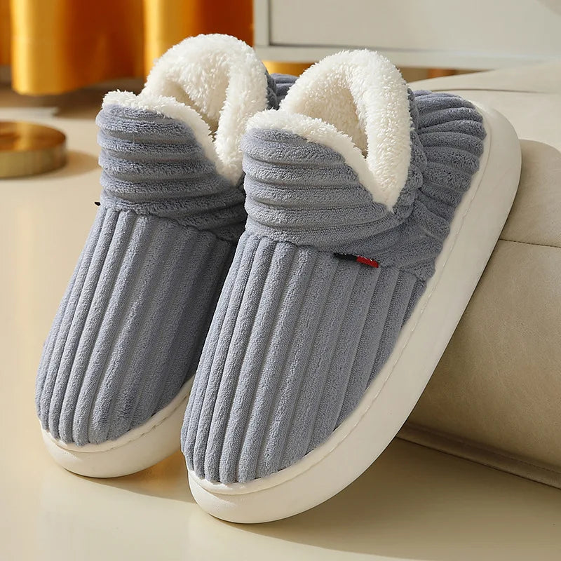 Men's Plush House Slippers