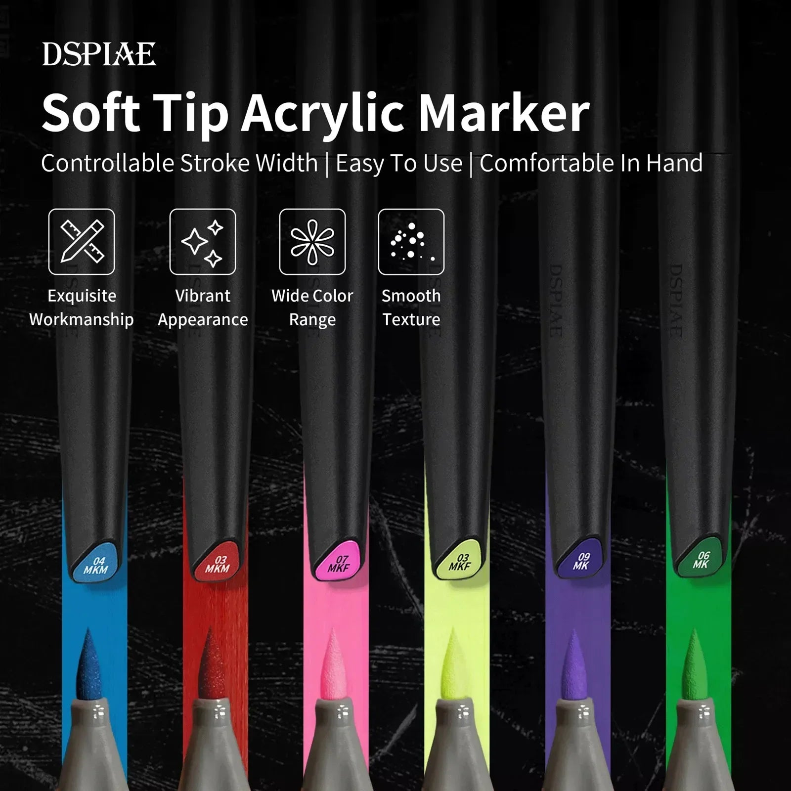 Brush Tip Marker Set
