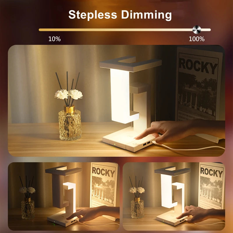 Floating Lamp With Wireless Charger