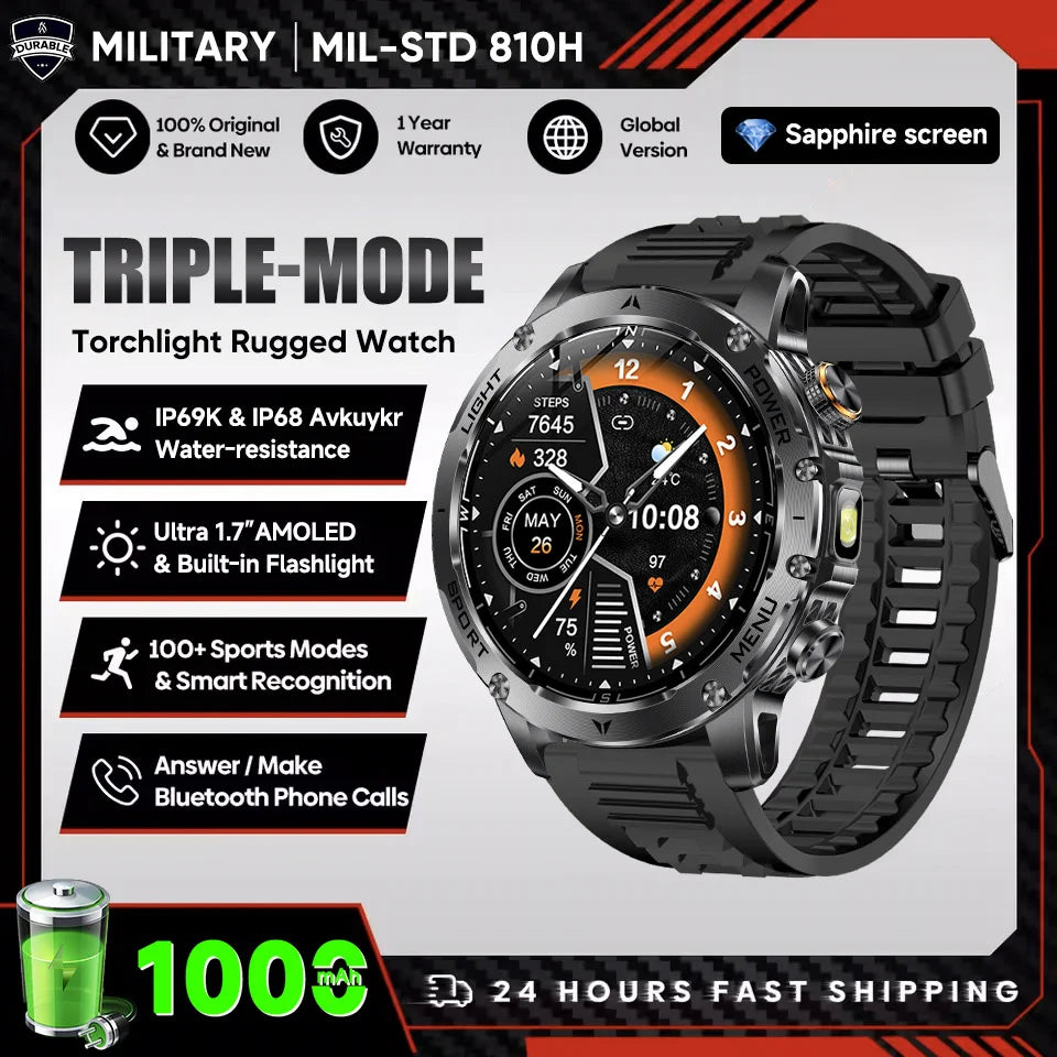 AMOLED Sports Smartwatch