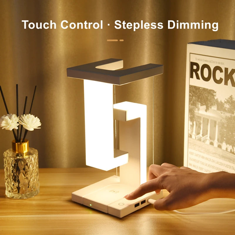 Floating Lamp With Wireless Charger