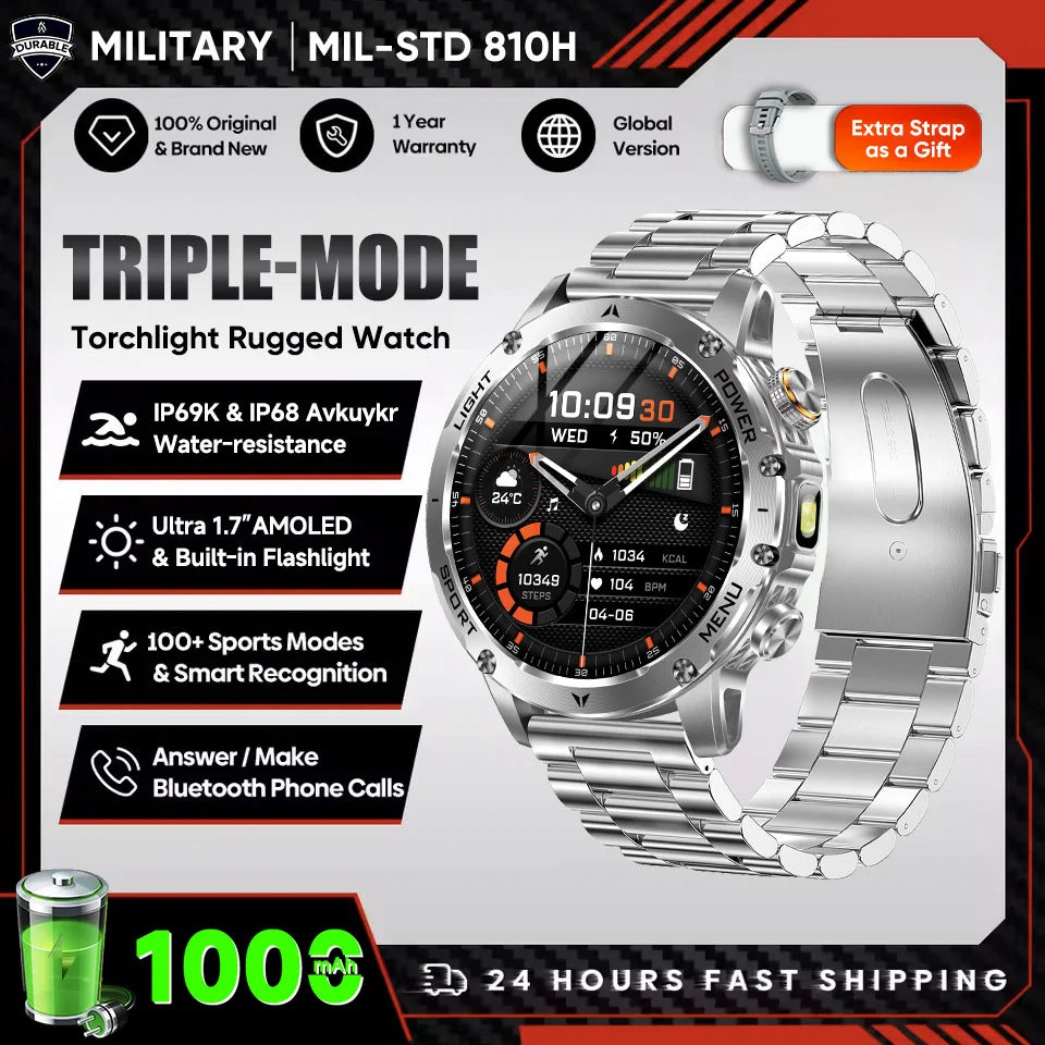 AMOLED Sports Smartwatch