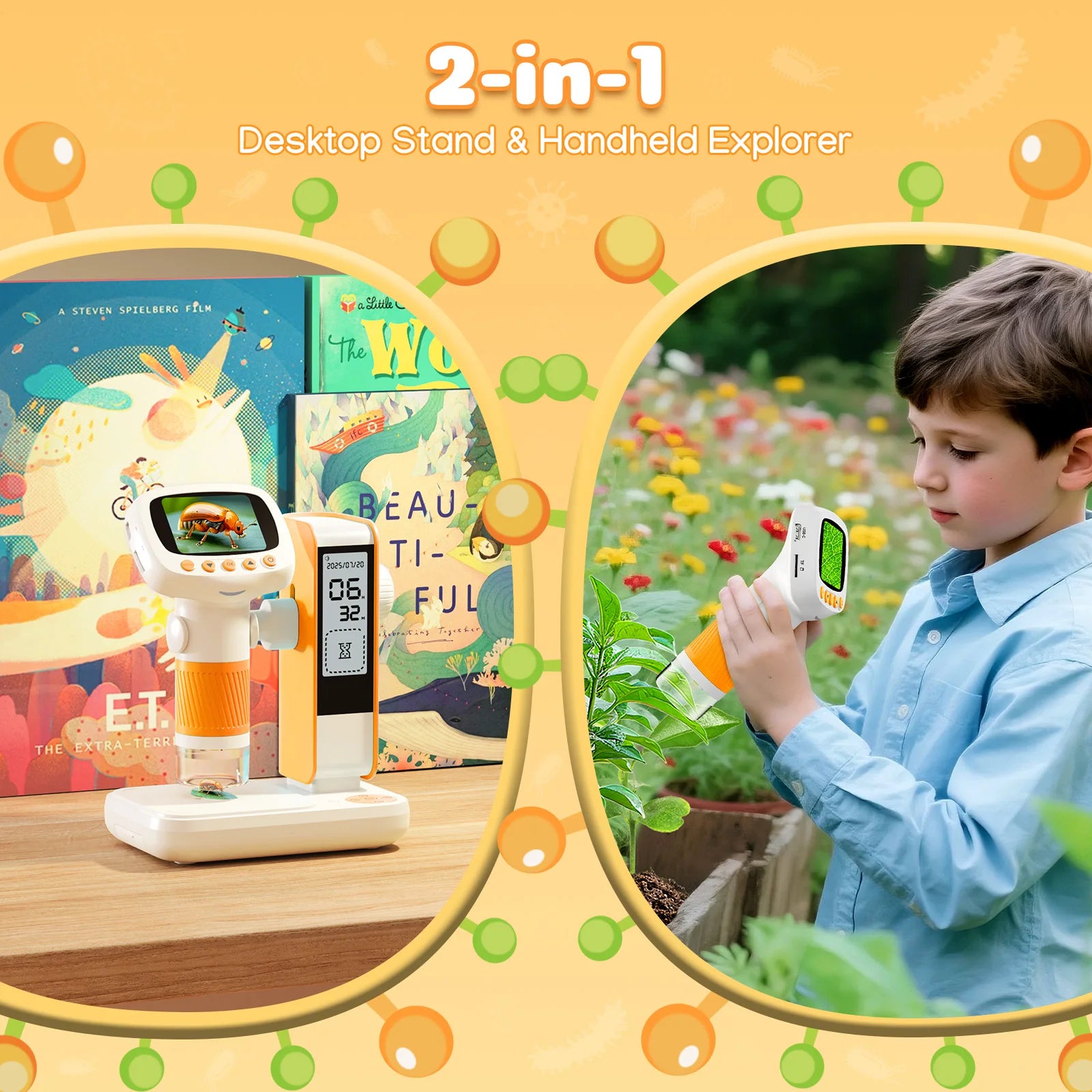 Kids Handheld Microscope