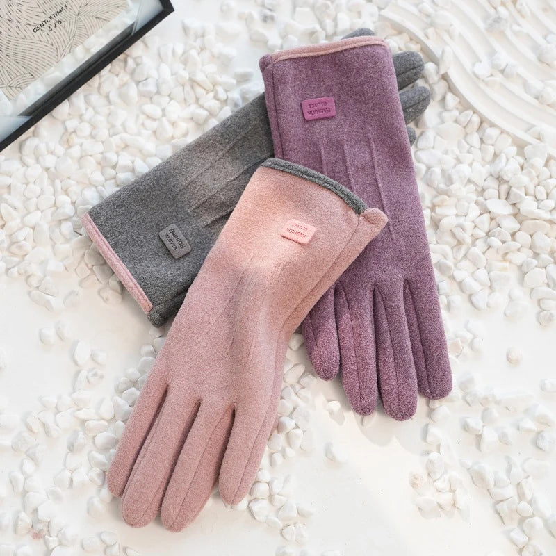 Lined Touchscreen Winter Gloves