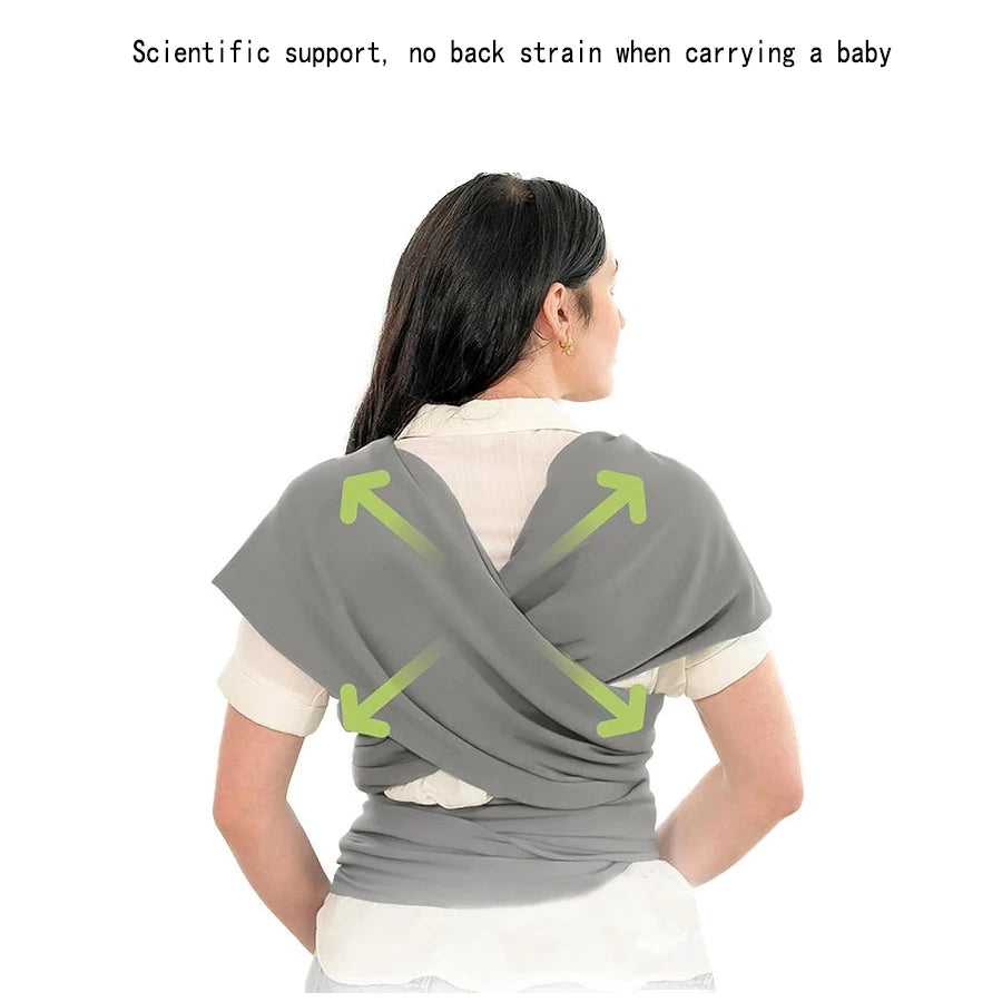 Knitted Baby Carrier Wrap