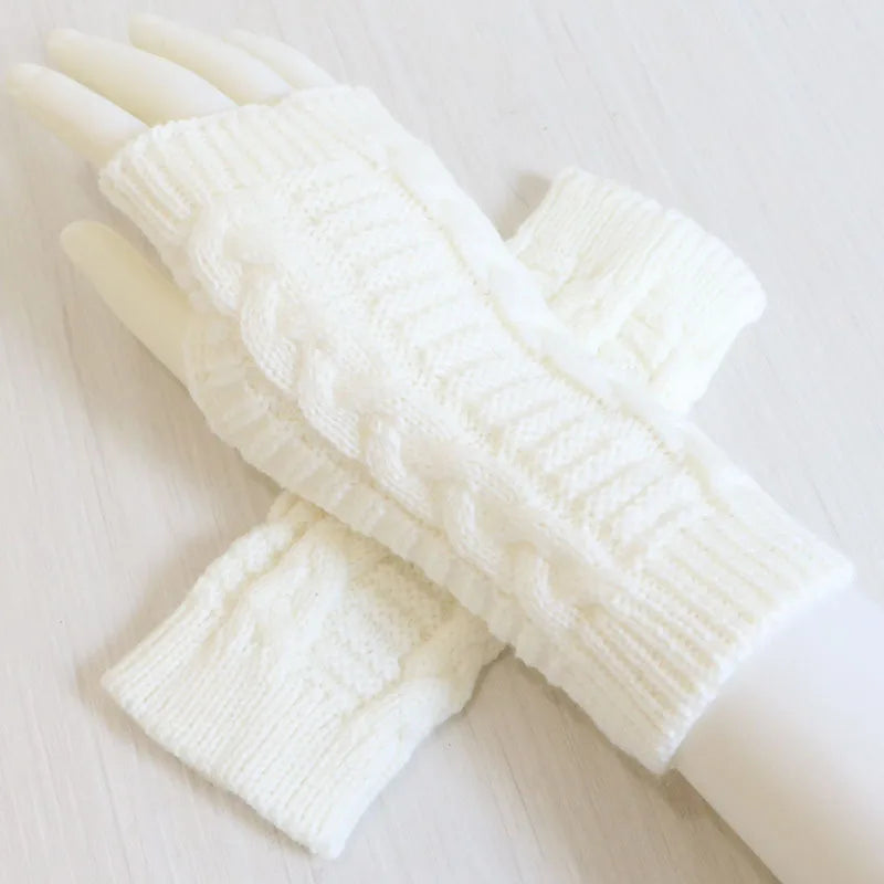 Crochet Fingerless Mittens