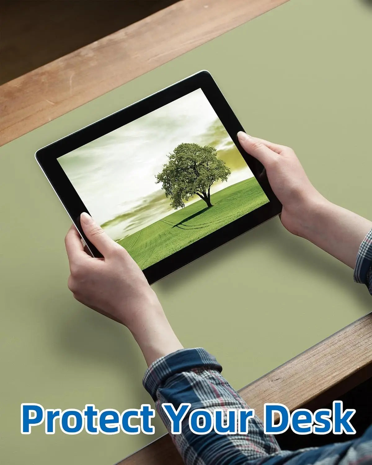 Waterproof Leather Desk Mat