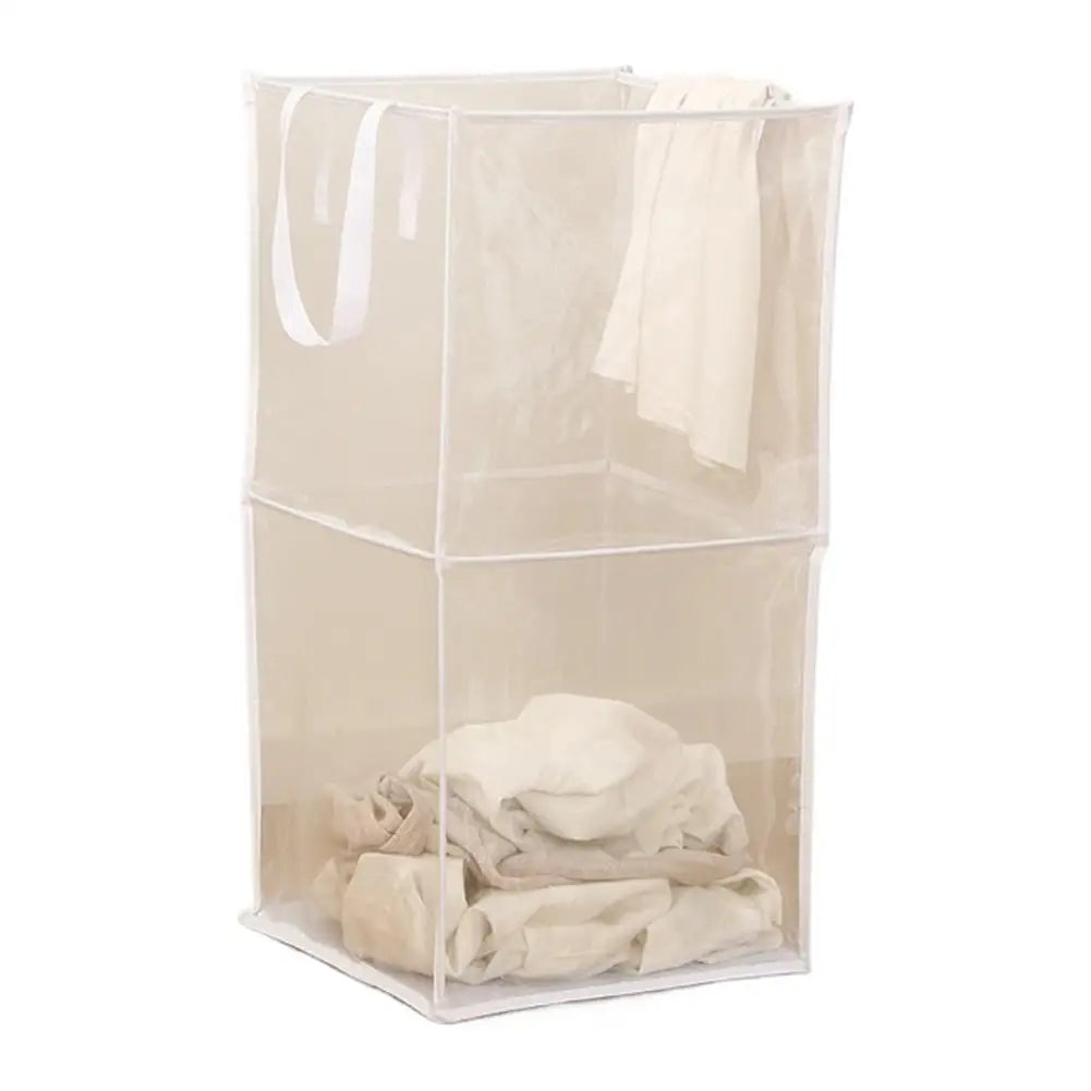 Foldable Mesh Laundry Basket