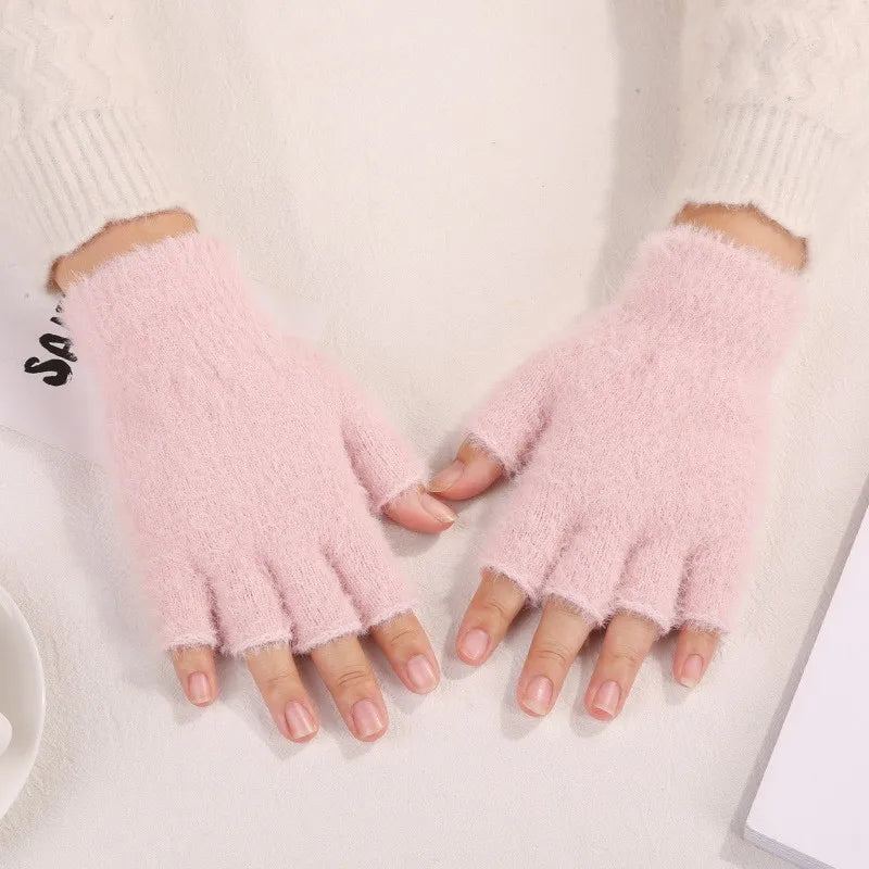 Fuzzy Writing Gloves