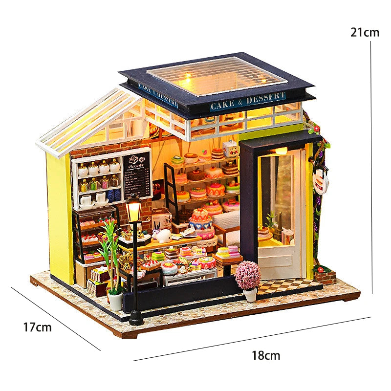 DIY Miniature Dollhouse Kit