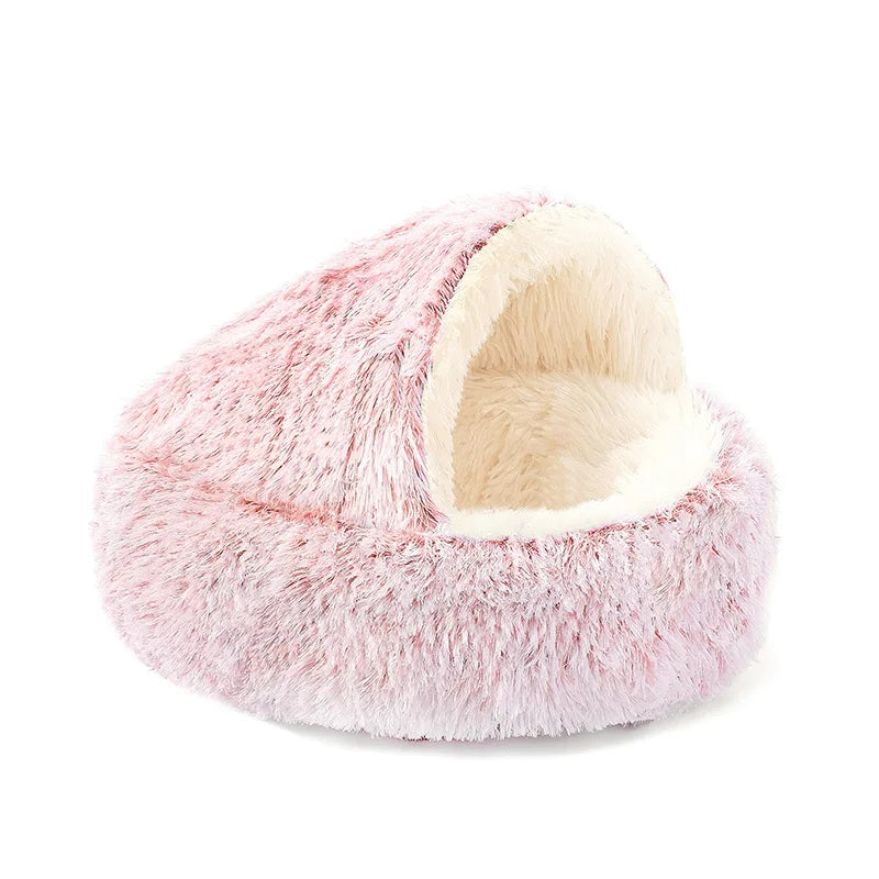 2-in-1 Winter Cat Bed