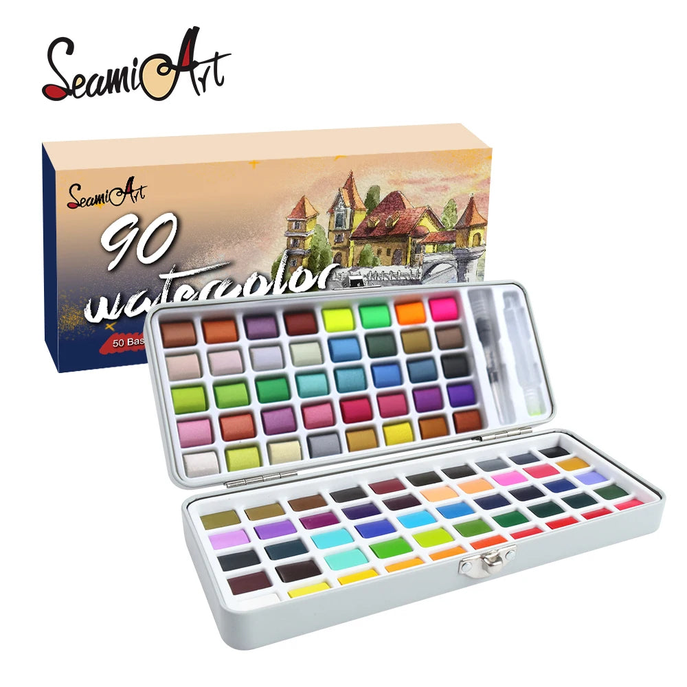 Solid Watercolor Paint Set