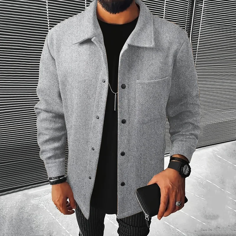 Men's Brushed Casual Jacket