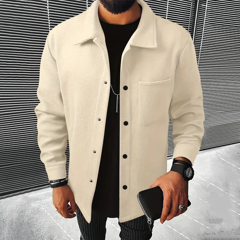 Men's Brushed Casual Jacket