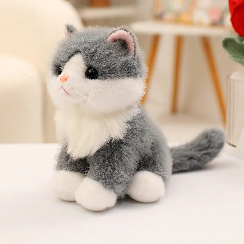 Plush Kitten Keychain
