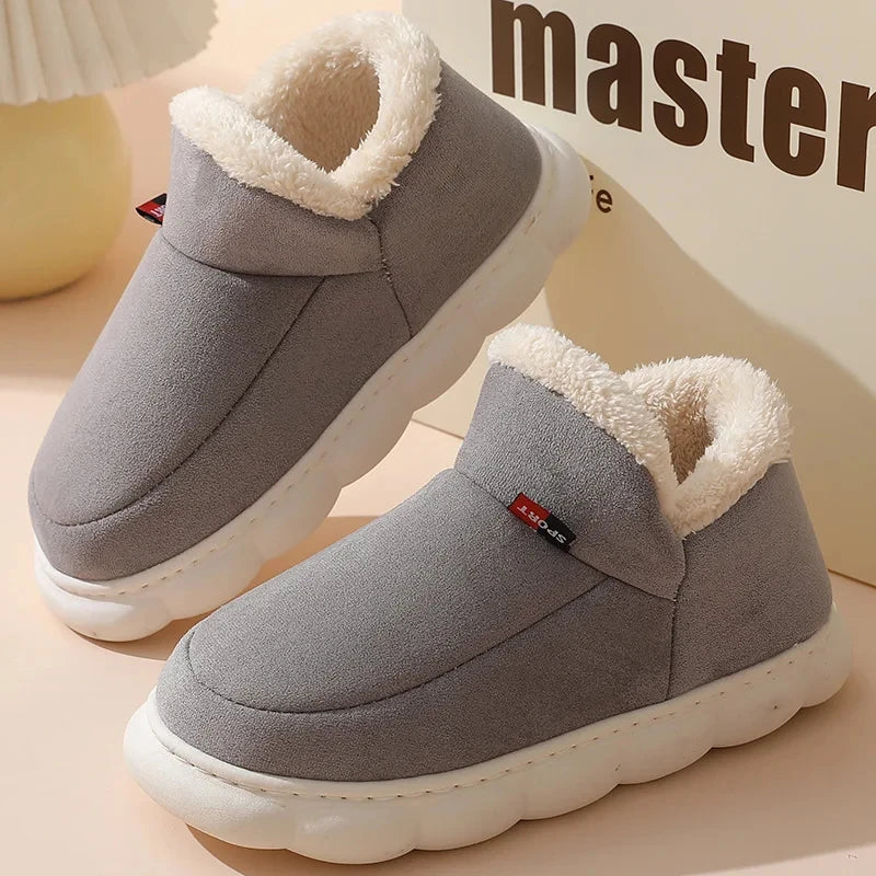 Men's Plush House Slippers
