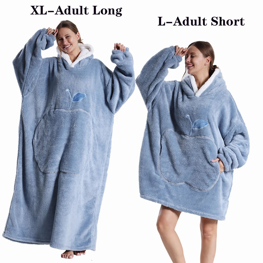 Wearable Hoodie Blanket