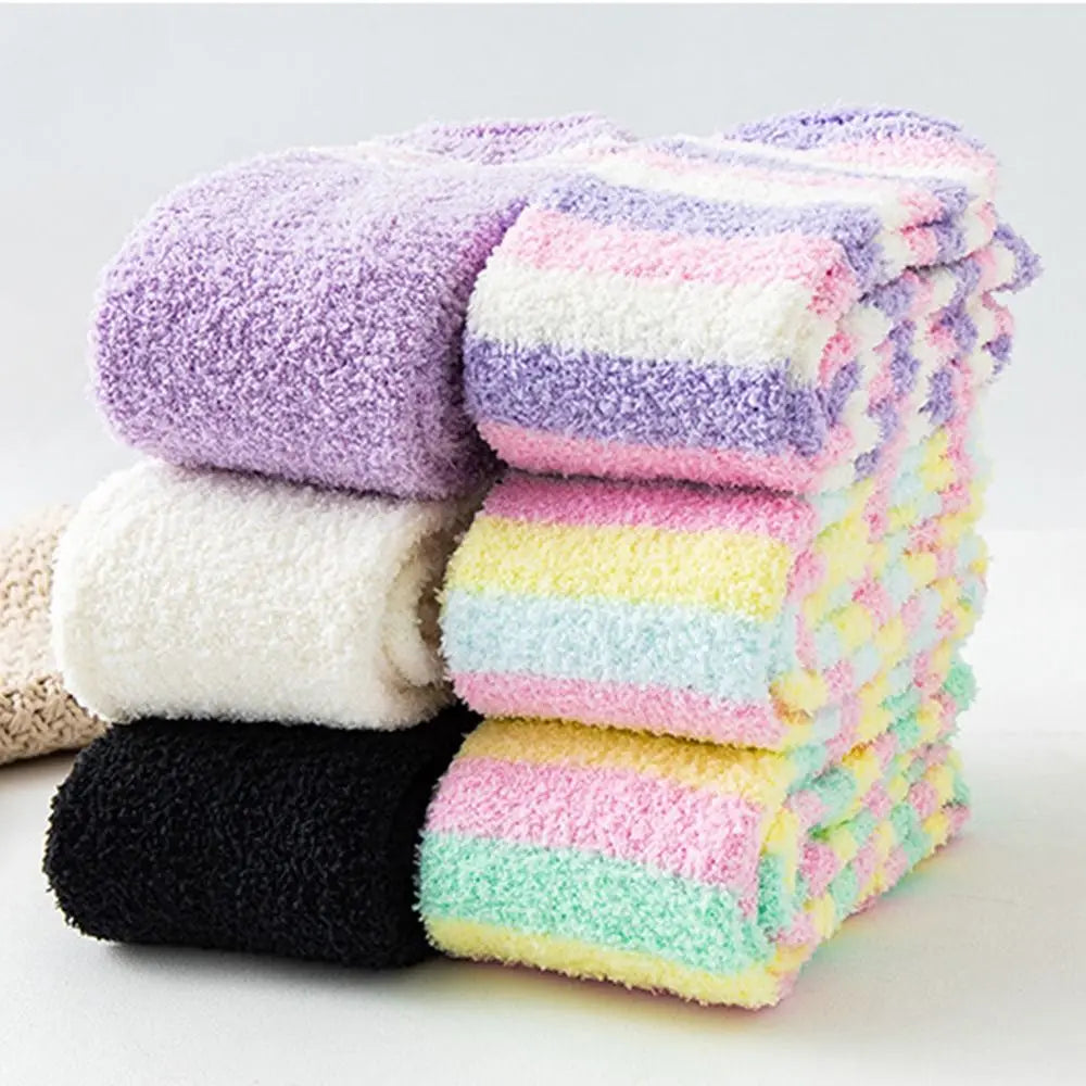 Over-Knee Fleece Socks