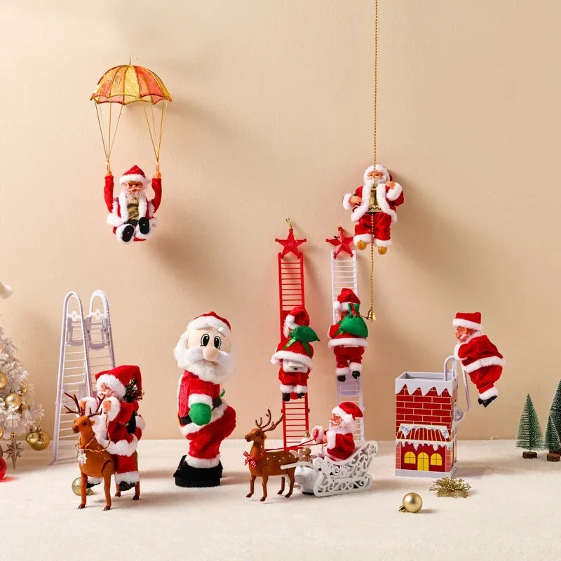 Climbing Santa Toy