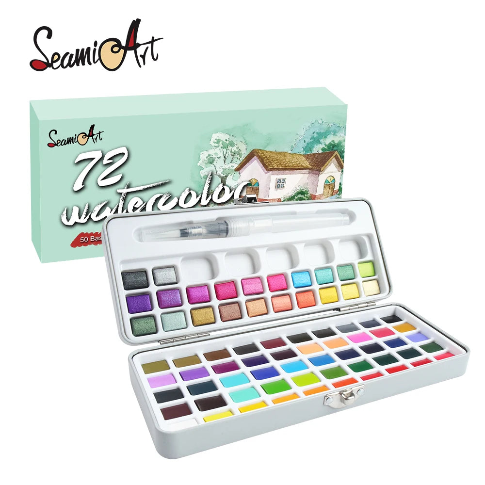 Solid Watercolor Paint Set