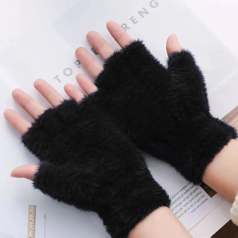 Fuzzy Writing Gloves