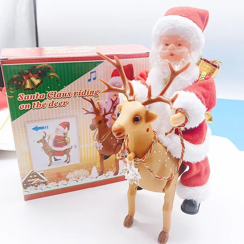 Climbing Santa Toy