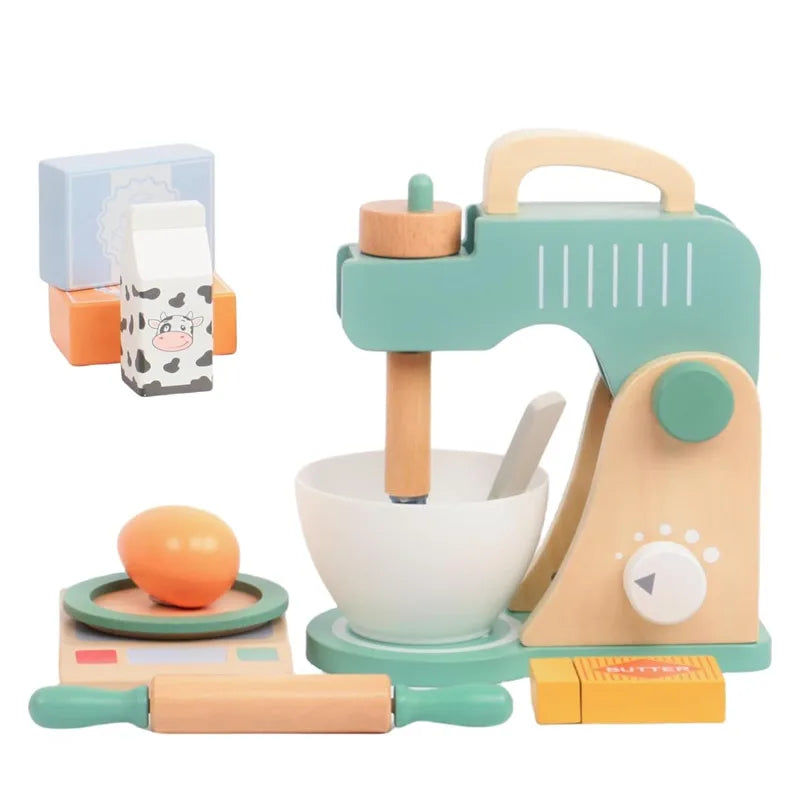 Wooden Play Kitchen Set