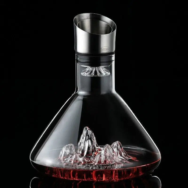 Iceberg Crystal Wine Decanter