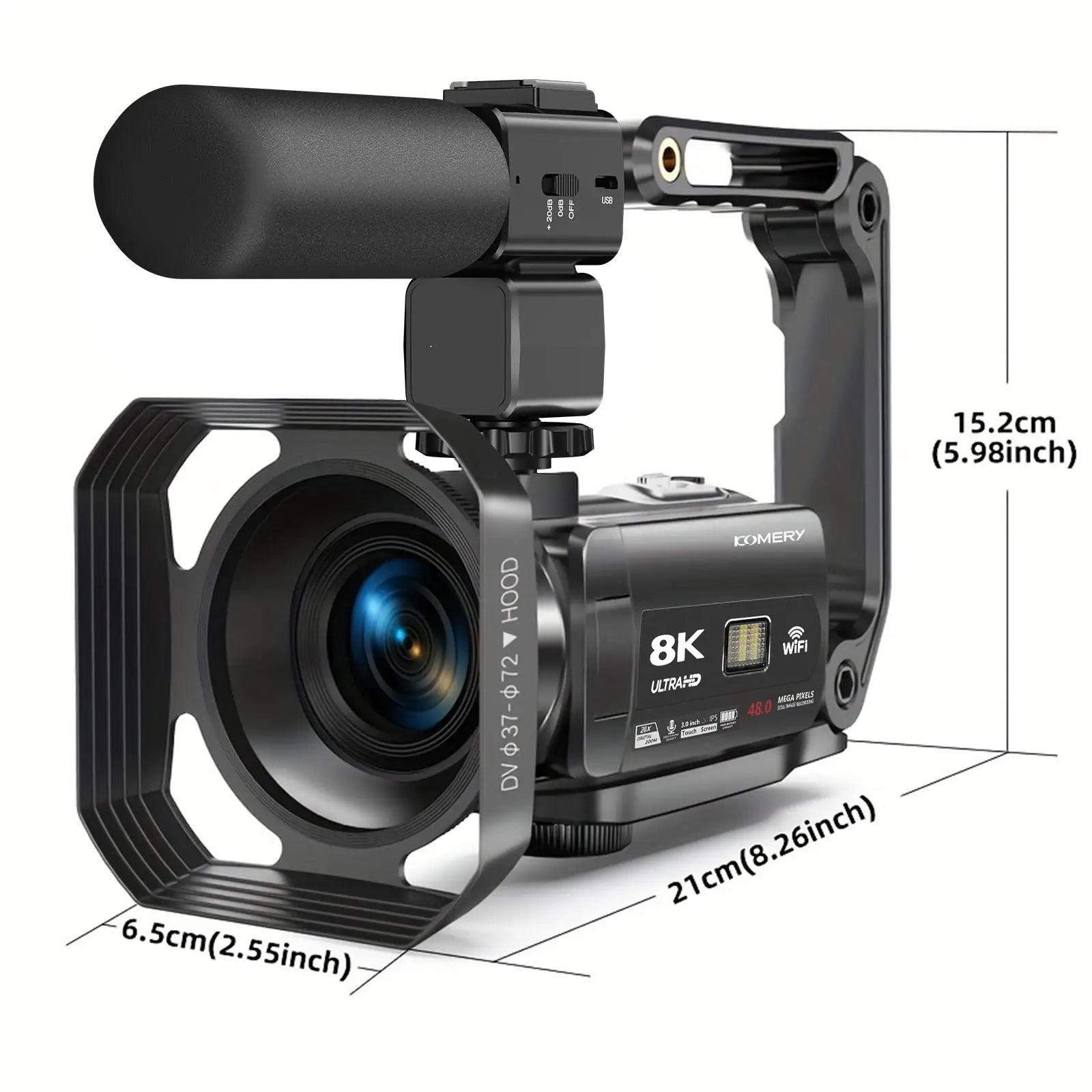 8K Night Vision Camcorder